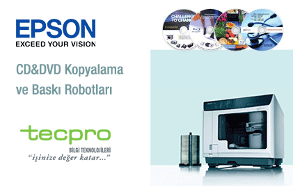 CD & DVD Kopyalama ve Baskı Robotları