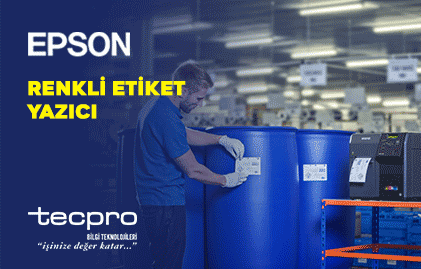 Epson Renkli Etiket Yazıcı