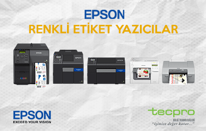 Renkli Etiket Yazıcı